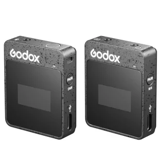 Godox MoveLink II M1 2.4GHz Bezprzewodowy System Mikrofonowy (Czarny) - Kamery cyfrowe - akcesoria - miniaturka - grafika 1