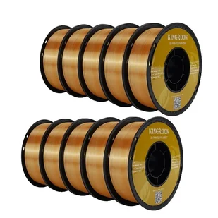 filament do drukarek 3D, jedwabny materiał PLA, średnica 175 mm, złoto srebro miedź - Filamenty i akcesoria do drukarek 3D - miniaturka - grafika 1