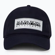 Czapki damskie - Czapka z daszkiem męska Napapijri F-Box Logo blu marine WYSYŁKA W 24H 30 DNI NA ZWROT - miniaturka - grafika 1