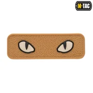Odzież taktyczna i umundurowanie - M-Tac - 3D PVC Naszywka Cat Eyes - Coyote - 51114005 - miniaturka - grafika 1