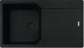 Zlewozmywaki - Zlewozmywak fragranitowy FRANKE Urban UBG 611-86 Czarny mat 114.0693.544 - miniaturka - grafika 1