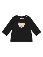 Bluzy i sweterki niemowlęce - Steiff Bluza w kolorze czarnym - miniaturka - grafika 1