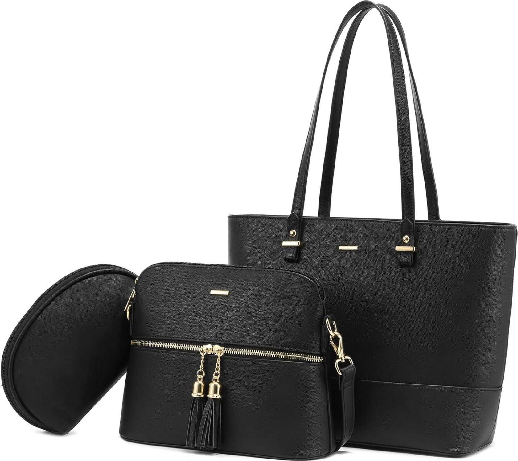 LOVEVOOK torebka damska shopperka na ramię 3-częściowy zestaw