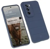 Etui i futerały do telefonów - Bizon Pancerne etui Case Tur do Oppo Reno 12 Pro, granatowe - miniaturka - grafika 1