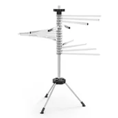 Akcesoria i części AGD - Stojak do zawieszania i suszenia makaronu z wysuwanymi szczebelkami - składany do transportu świeżego makaronu - miniaturka - grafika 1