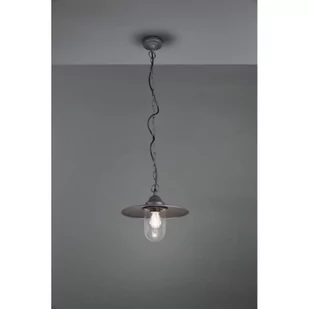 Trio BRENTA Antracyt E27 IP44 Lampa wisząca zewnętrzna 301760142 301760142 - Lampy ogrodowe - miniaturka - grafika 1