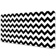 Podkładki na biurko - Duża podkładka na biurko dla dzieci Zygzaki 120x60 cm - miniaturka - grafika 1