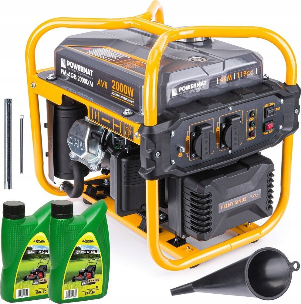 Powermat Agregat prądotwórczy inwertorowy 2000 W PM-AGR-2000IXM