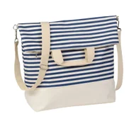 Torebki damskie - Torba plażowa KEMER JUIST Beżowy / Niebieski - miniaturka - grafika 1