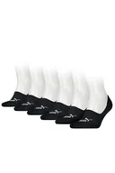 Skarpetki damskie - Skarpety unisex Puma ELEMENTS FOOTIES 6-PACK czarne 90798301 - miniaturka - grafika 1