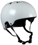 Kaski rowerowe - Harsh HX1 Pro kask skate Gloss White - miniaturka - grafika 1