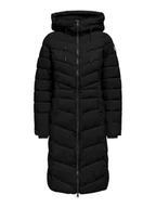 Płaszcze damskie - ONLY Płaszcz zimowy Juliet 15353149 Czarny Regular Fit - miniaturka - grafika 1