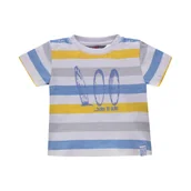 Bluzki damskie - Chłopięca Bluzka Z Krótkim Rękawem, wielokolorowy, rozmiar 74 - miniaturka - grafika 1