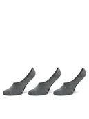 Skarpetki męskie - Vans Zestaw 3 par stopek męskich Classic No Show VN000F10HTG1 Szary - miniaturka - grafika 1