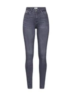 Spodnie damskie - Only Onlpaola Highwaist Sk Jea Bb Spodnie Damskie, Szare Denim, S/32, Szare, S - miniaturka - grafika 1