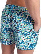 Kąpielówki męskie - Arena Męskie Szorty MEN'S ARENA WATER PRINTS BEACH SHORT AO - miniaturka - grafika 1