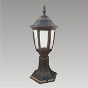 Lampy ogrodowe - Prezent Lampa zewnętrzna NICOSIA 1xE27/60W czarna - miniaturka - grafika 1