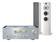 Zestawy stereo - Yamaha A-S2200 (srebrny) + 704 S3 (biały) - miniaturka - grafika 1