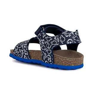 Geox B CHALKI Boy Sandal, granatowy/biały, 25 EU, granatowy biały (navy white), 25 EU - Buty dla chłopców - miniaturka - grafika 1