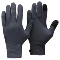 Rękawice narciarskie - Rękawiczki Black Diamond Midweight Wool Liners Rozmiar rękawiczek: L / Kolor: szary - miniaturka - grafika 1