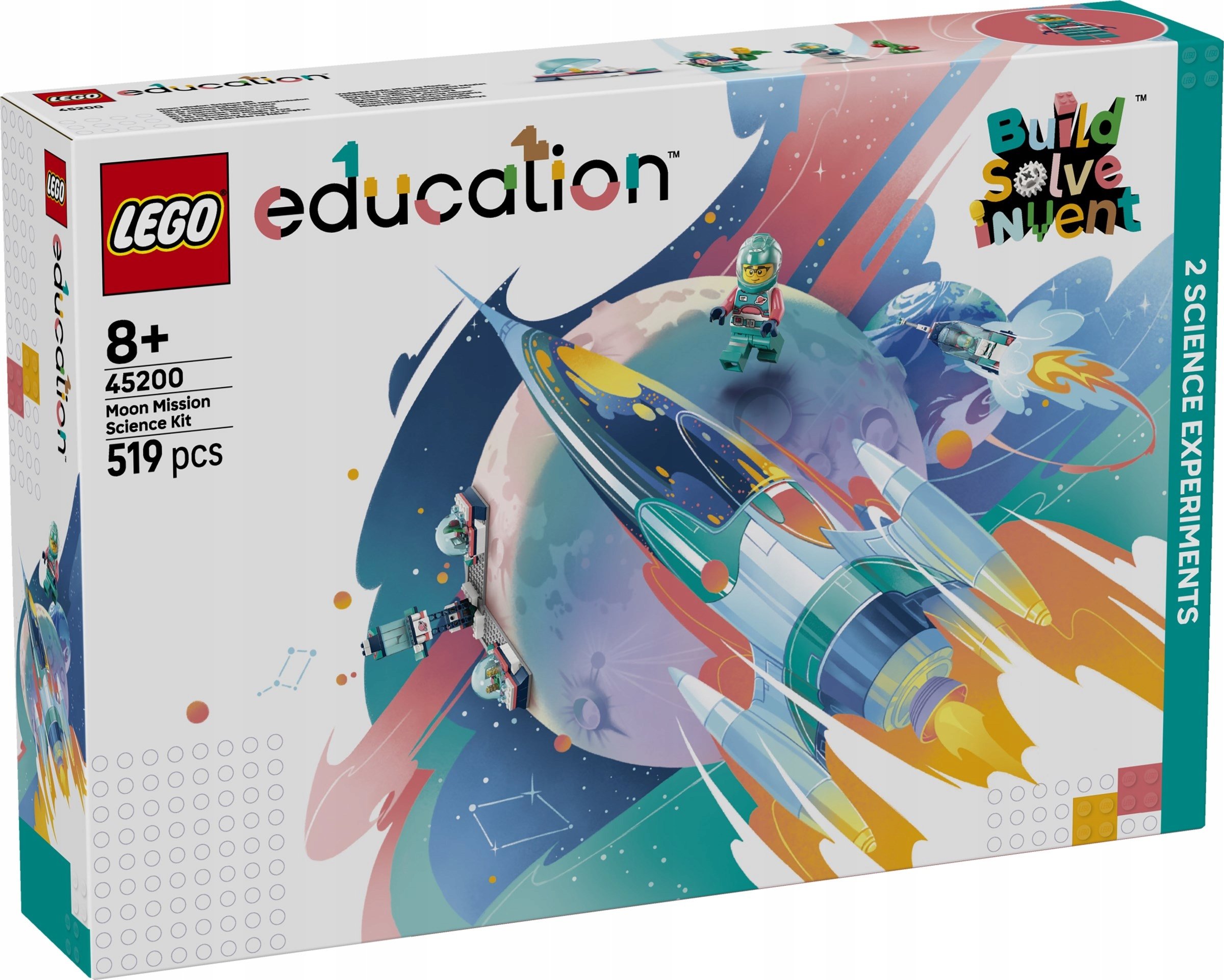 Lego Education 45200 Zestaw naukowy z misją na Księżyc spaceman