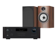 Zestawy stereo - Rotel RA-1572 MkII (czarny) + 706 S3 (mokka) - miniaturka - grafika 1