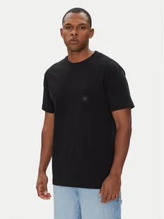 DC T-Shirt ADYKT03246 Czarny Regular Fit - Koszulki męskie - miniaturka - grafika 1