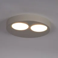 Lampy sufitowe - Bros lampa sufitowa 2xGX53 szara 40837 - miniaturka - grafika 1