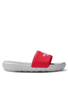 The North Face Klapki M Never Stop Cush Slide NF0A8A90M2C1 Czerwony - Klapki i japonki męskie - miniaturka - grafika 1