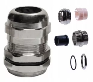 TRYTYT Dławica kablowa metalowa 21mm IP68 TRYTYT MPG-21 - Rozdzielnie elektryczne - miniaturka - grafika 1