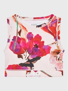 Guess Top J3RI41 MC03W Kolorowy Regular Fit - Koszulki i topy damskie - miniaturka - grafika 1