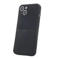 Etui i futerały do telefonów - TelForceOne Nakładka Card Cover do Samsung Galaxy A33 5G czarna - miniaturka - grafika 1