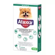 Artykuły przeciw pasożytom - Krka ataxxa 0,4 ml do 4 kg - 1 pipeta - miniaturka - grafika 1