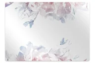 Podnóżki, podpórki, podkładki - Mata na podłogę pod krzesło Pastelowe róże 140x100 cm - miniaturka - grafika 1