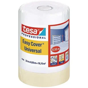 Folia antychlap z taśmą malar.easycover universal 33m:550mm - Taśmy izolacyjne i naprawcze - miniaturka - grafika 1
