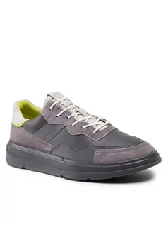 Sneakersy damskie - ECCO Sneakersy Soft X M 42073452315 Szary - grafika 1