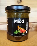 Miód - MIÓD Z Miętą Miętowy 410g Nektarowy Kremowany Nasze Polskie Pasieki - miniaturka - grafika 1