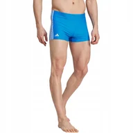 Kąpielówki męskie - Spodenki kąpielowe męskie adidas Classic 3-Stripes jasnoniebieskie IM1068 4 - miniaturka - grafika 1