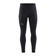 Spodnie sportowe męskie - Męskie Spodnie CRAFT PRO TRAIL TIGHTS M 1912446-999000 – Czarny - miniaturka - grafika 1