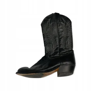 Eleganckie czarne kowbojki męskie WRANGLER 41 - Botki męskie - miniaturka - grafika 1