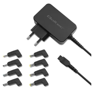Qoltec Uniwersalny 45W 8 wtyczek 51025 - Zasilacze do laptopów - miniaturka - grafika 1