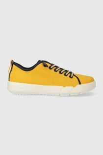 Buty dla chłopców - Geox tenisówki dziecięce HYROO kolor żółty - grafika 1