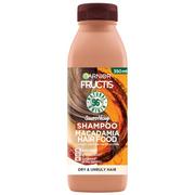 Szampony do włosów - Garnier Fructis Smoothing Shampoo Macadamia Hair Food 350 ml - miniaturka - grafika 1