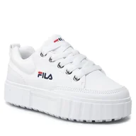 Sneakersy damskie - Fila Sneakersy Sandblast Kids FFK0038.10004 White - miniaturka - grafika 1