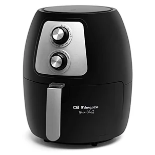 Orbegozo FDR 60 Frytkownica bezolejowa 4L, regulowany termostat, minutnik 60 minut, zdejmowana i zdejmowana kuwetka do zmywarki, system bezpieczeństwa, wolny od BPA i PFOA, 1500 W - Frytkownice - miniaturka - grafika 1