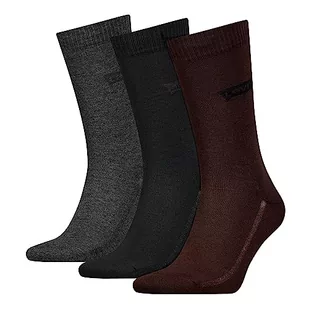Levi's Clssc Sock Skarpety CLSSC Uniseks,Brown Combo,39-42 EU - Skarpetki męskie - miniaturka - grafika 1