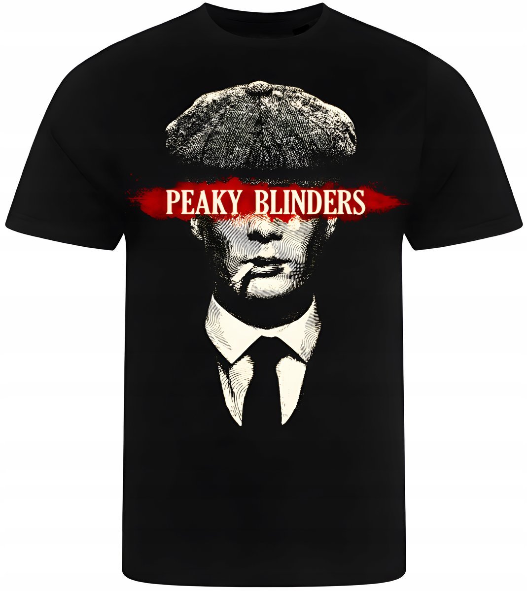 KOSZULKA MĘSKA NADRUK PEAKY BLINDERS PREZENT PREMIUM M