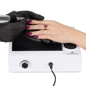 Pozostałe urządzenia kosmetyczne - Pochłaniacz pyłu 80W kasetowy VITHEA 1-wiatrakowy biały white 858-1 - miniaturka - grafika 1