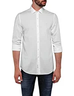Koszule męskie - Replay Koszula męska, 001 White, XL - miniaturka - grafika 1