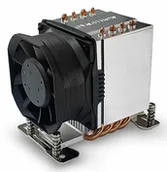 Tuning komputera - akcesoria - Dynatron A55 system chłodzenia komputerów Procesor Chłodnica powietrza 8 cm Czarny, Szary 1 szt. - miniaturka - grafika 1